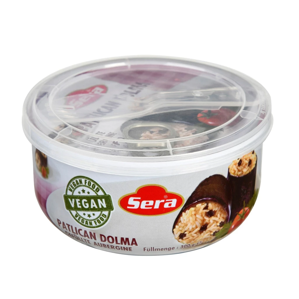 Sera Stuffed Eggplant W/Rice 12X300Gr – Distributor In New Jersey, Florida - California, USA