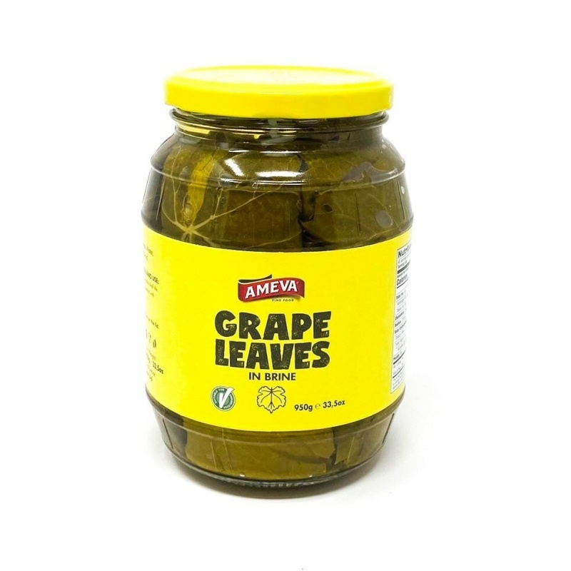 GRAPE LEAVES IN JAR 950 GR X 12 Turkana Food