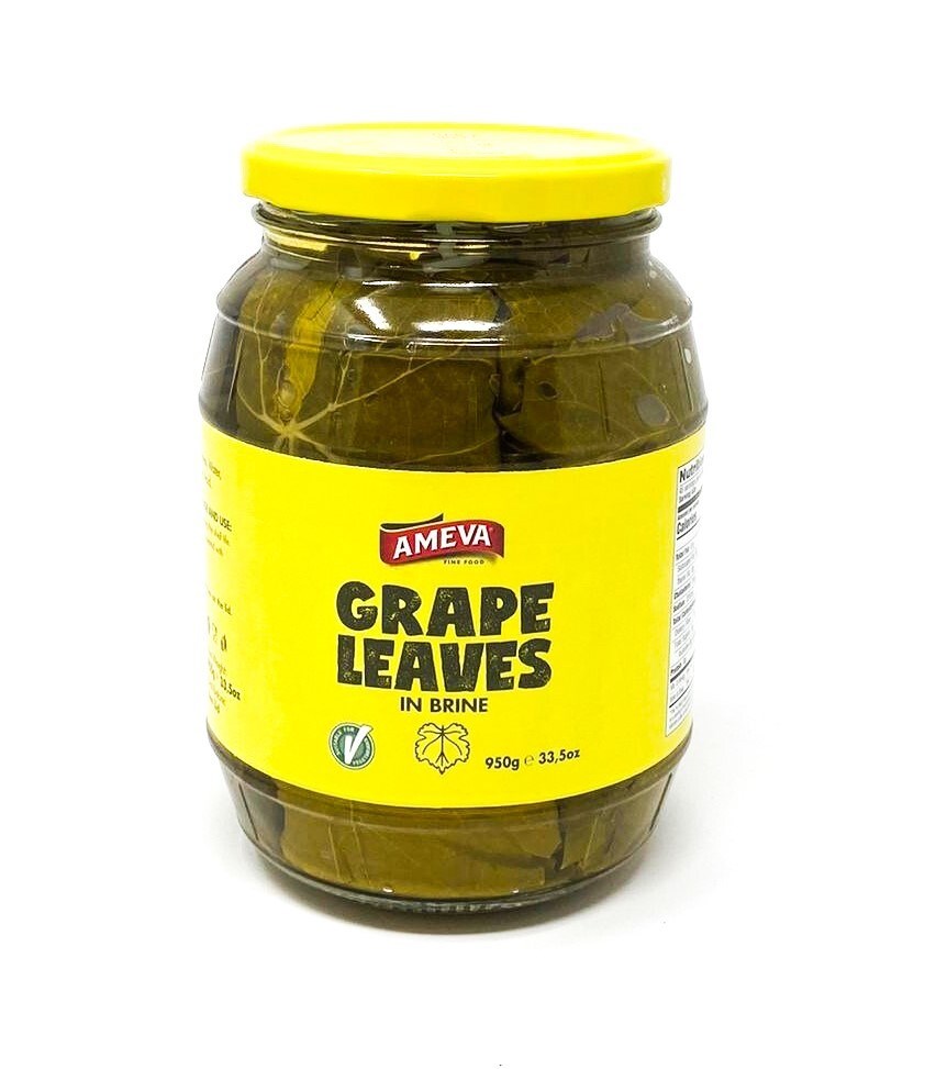 GRAPE LEAVES IN JAR 950 GR X 12 Turkana Food