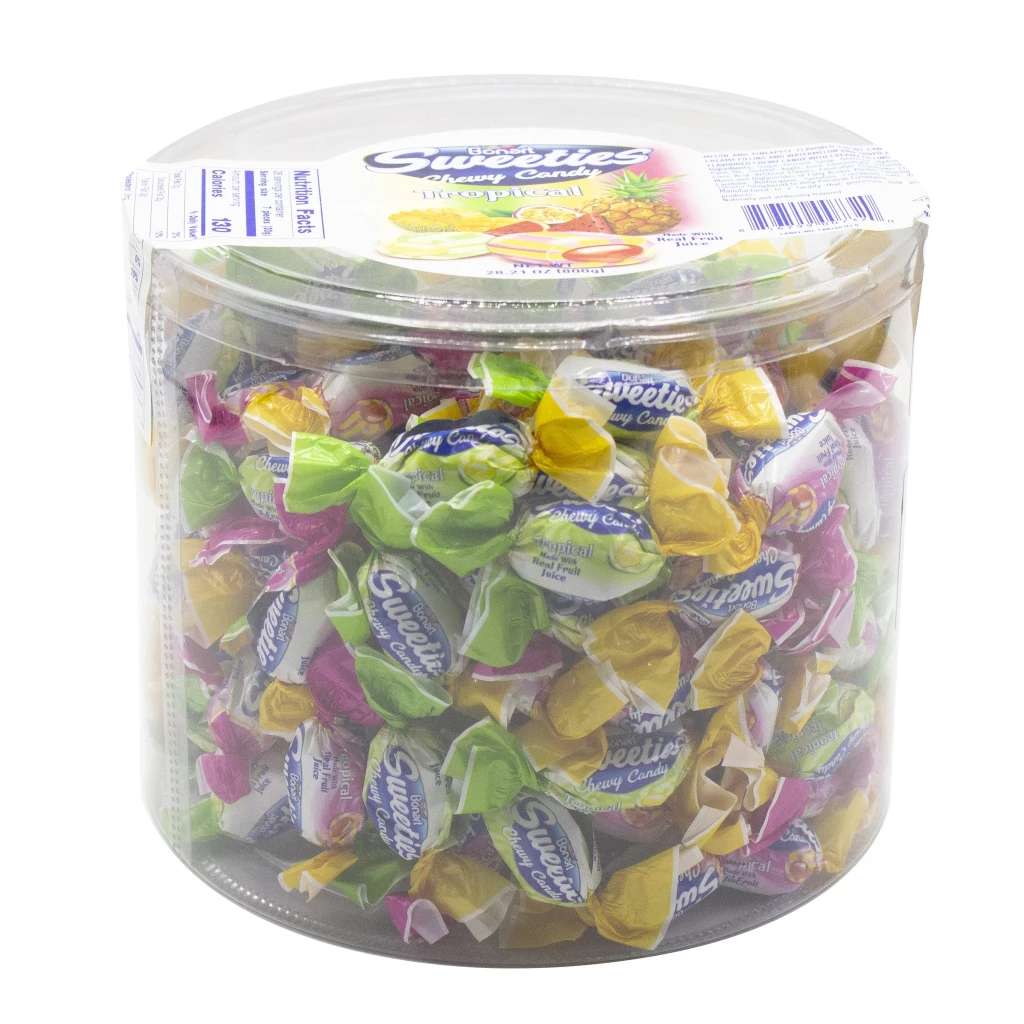 Bonart Sweeties Damla Tropical 800 Gr X 10 – Distributor In New Jersey, Florida - California, USA