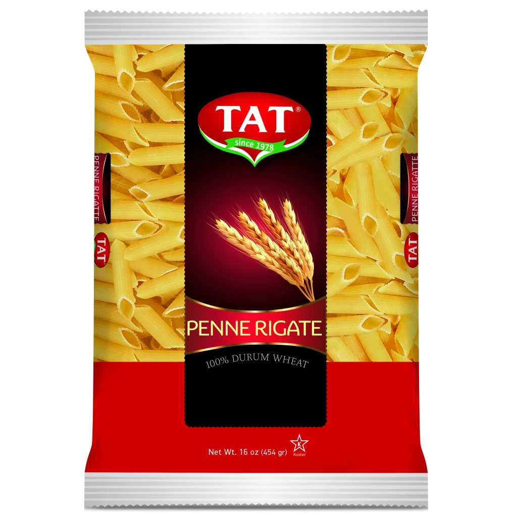 Tat Penne Rigate 454Gr X 20 – Distributor In New Jersey, Florida - California, USA