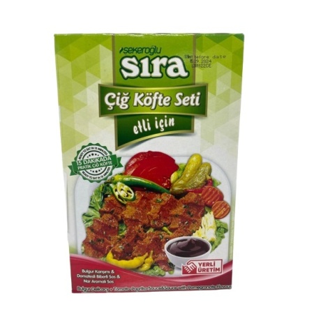 Sira Cig Kofte Set Meat 500GrX12 – Distributor In New Jersey, Florida - California, USA