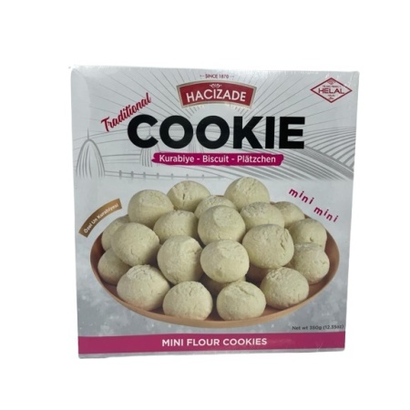 Hacizade Cookie Mini Ball With Special Wheat Flour 350 Grx10 – Distributor In New Jersey, Florida - California, USA