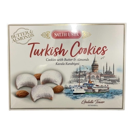Tatsan Flour Cookies With Almond 200Grx18 – Distributor In New Jersey, Florida - California, USA