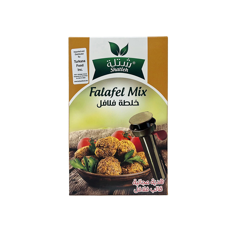 Shatleh Flafel Mix W/Gift Carton 200GrX12 – Distributor In New Jersey, Florida - California, USA