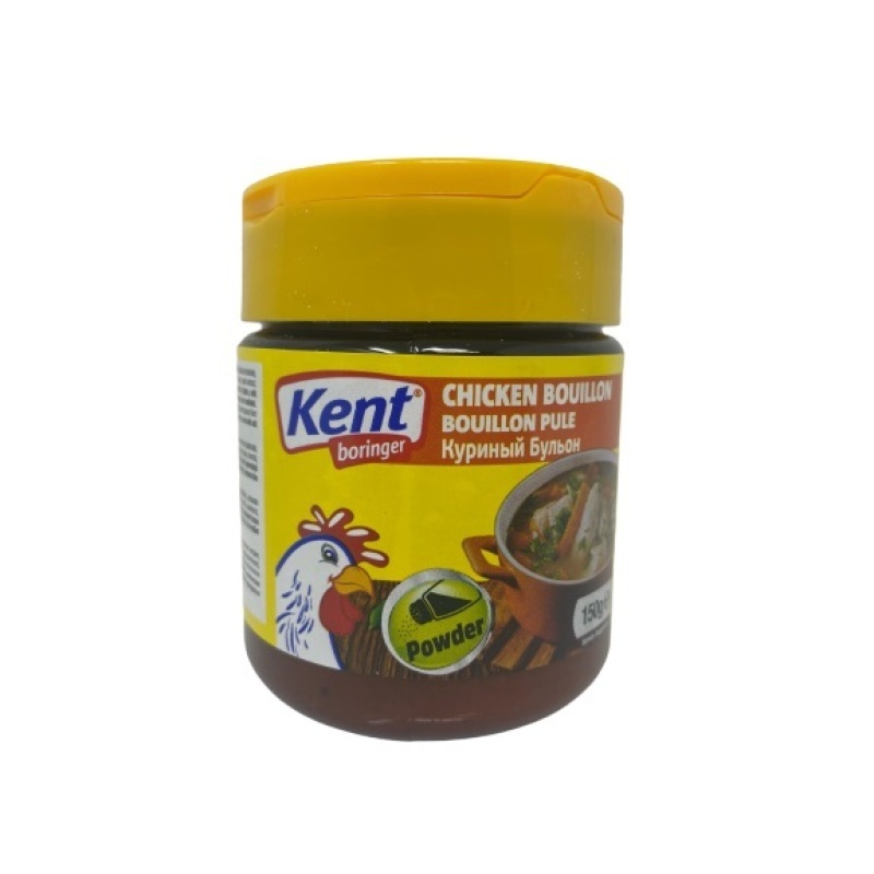 Kent Boringer Chicken Powder Bouillon 150GrX12 – Distributor In New Jersey, Florida - California, USA