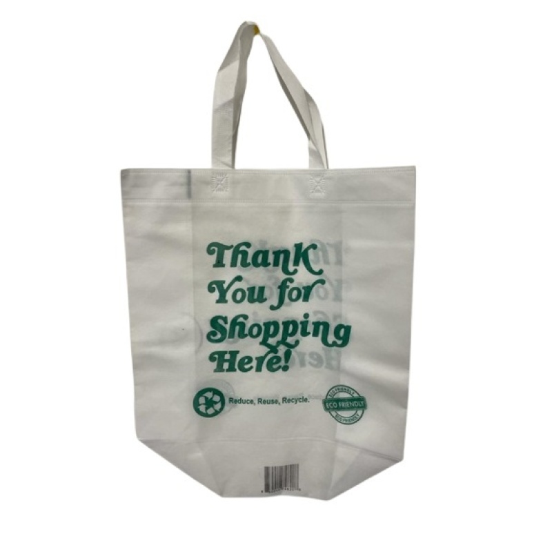 SHOPPING BAG - LARGE 350 PC - WHITE - Turkana Food