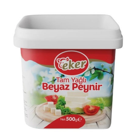 Eker Whole Fat Feta Cheese 500Gr X 12 – Distributor In New Jersey – Florida and California, USA