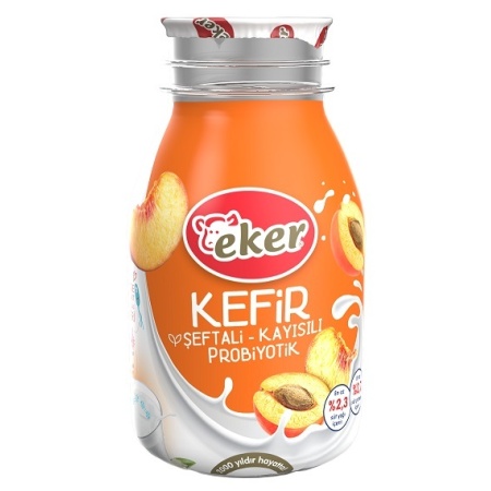 Eker Kefir Peach - Apricot 200 Ml X 6 – Distributor In New Jersey – Florida and California, USA