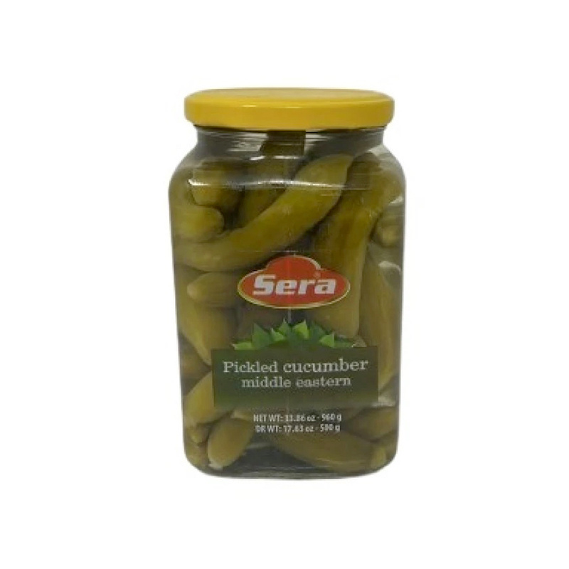 Sera Cucumber Pickles Middle Eastern Style 33.86 Oz X 6 – Distributor In New Jersey, Florida - California, USA