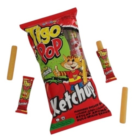 Tigopop Ketchup Box 6 Gr X 24 Pc X 24 – Distributor In New Jersey, Florida - California, USA