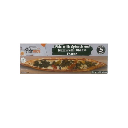 Pidemiss Pide W Spinach & Mozzarella 150G X 10 Pcs X 4 – Distributor In New Jersey, Florida - California, USA
