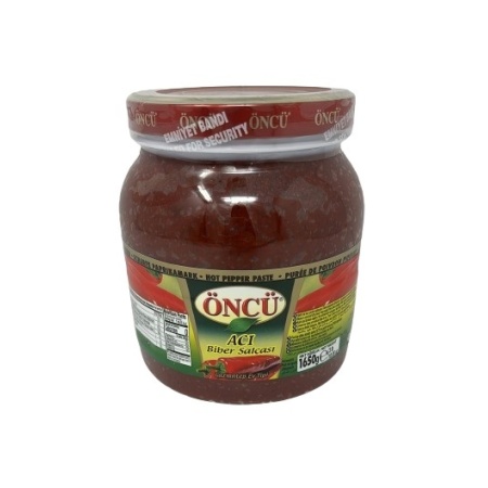 Oncu Hot Pepper Paste 1650 Gr X 6 – Distributor In New Jersey, Florida - California, USA