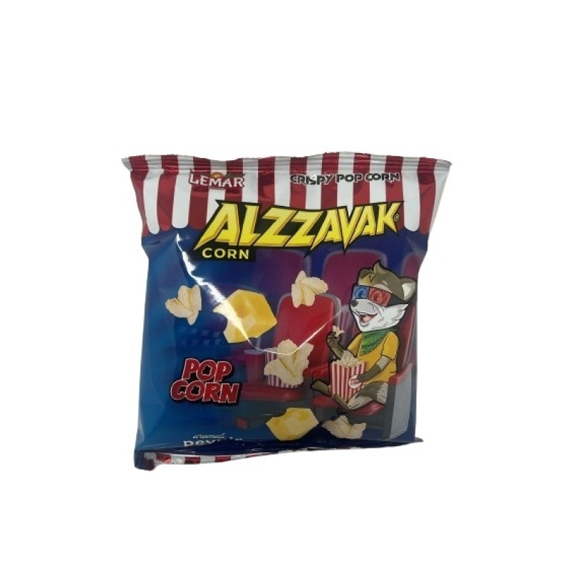 Alzzavak Corn Cone Chips Popcorn 12 Gr X 25 X 4 – Distributor In New Jersey, Florida - California, USA
