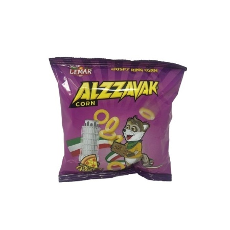 Alzzavak Corn Cone Chips Pizza 12 Gr X 25 X 4 – Distributor In New Jersey, Florida - California, USA