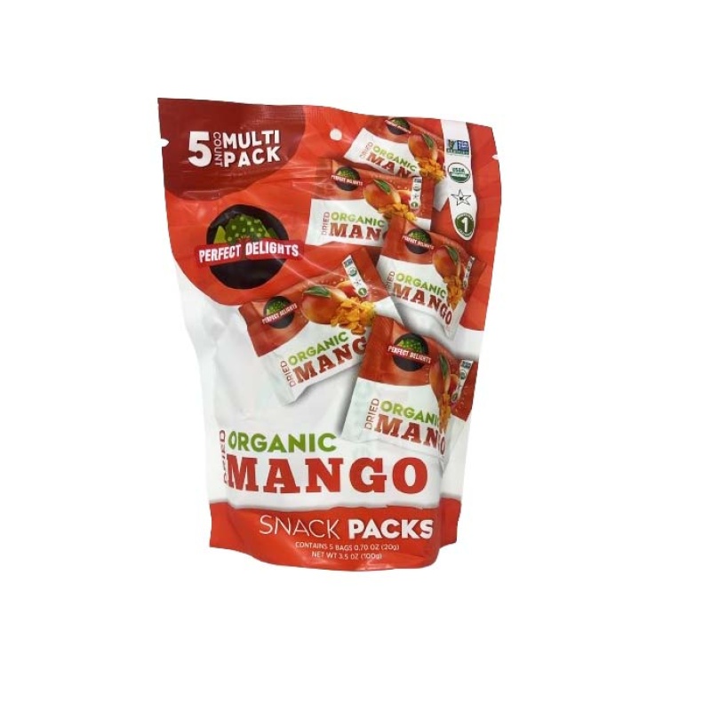 Perfect Delights Organic Dried Mango 3.5 Oz X 18 – Distributor In New Jersey, Florida - California, USA
