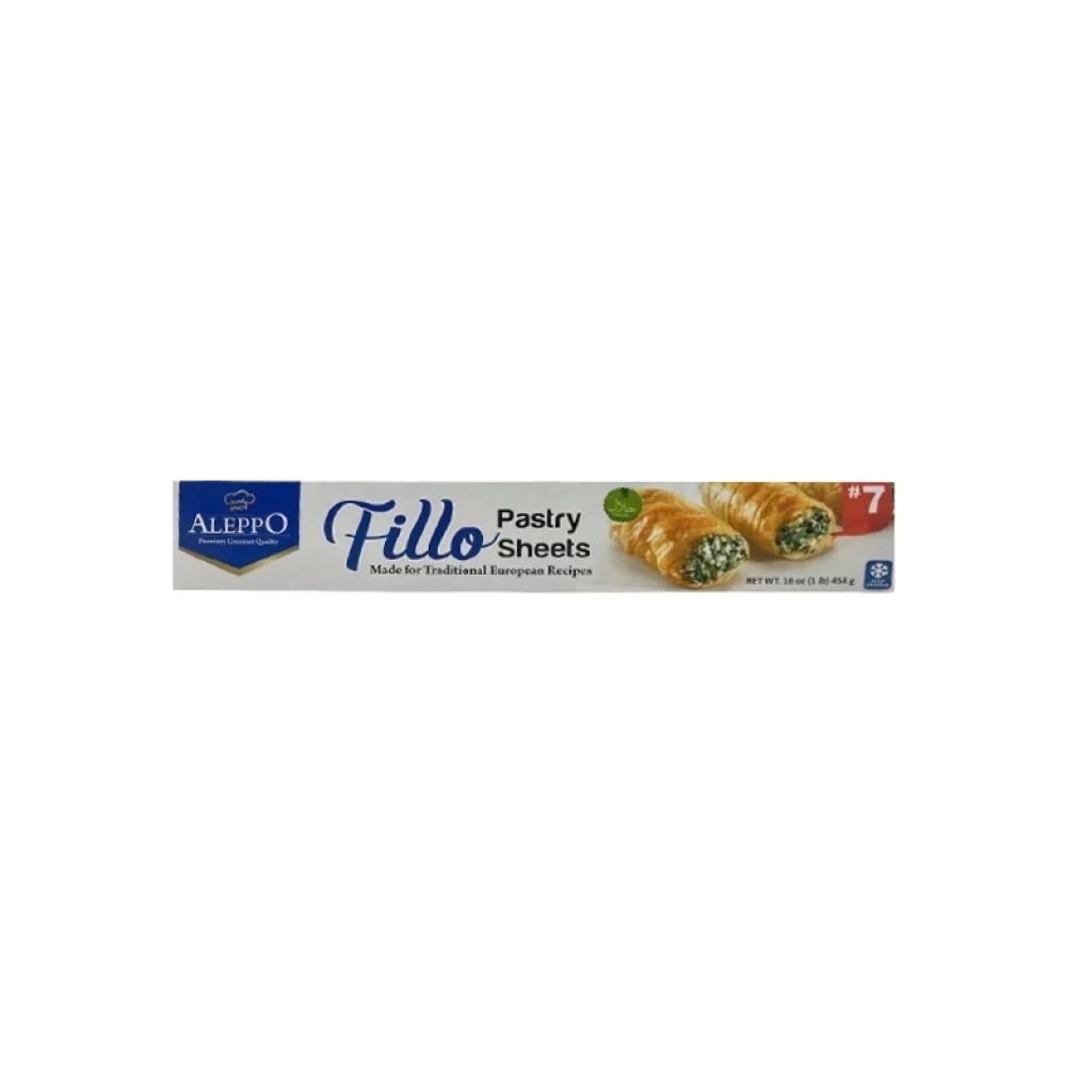 Aleppo Filo Pastry No:7 454GrX24 – Promo – Distributor In New Jersey, Florida - California, USA