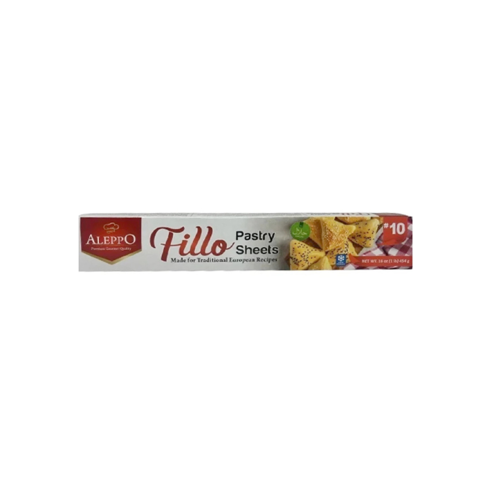 Aleppo Filo Pastry No:10 454GrX24 – Promo – Distributor In New Jersey, Florida - California, USA