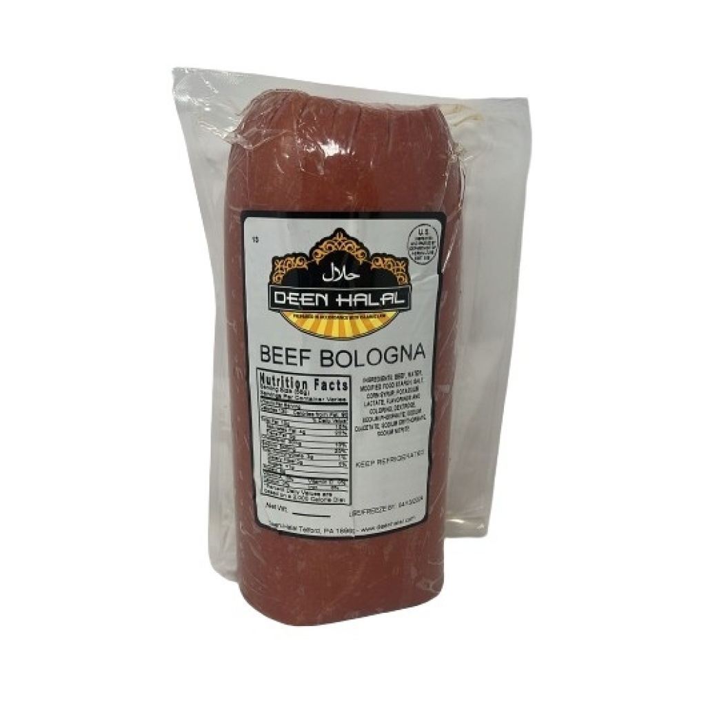 DEEN HALAL BEEF BOLOGNE 6 LBX2 Turkana Food