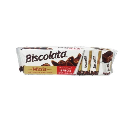 Biscolata Minis Hazelnut 117 Gr X 48 – Distributor In New Jersey, Florida - California, USA