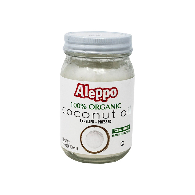Aleppo 100% Organic Extra Virgin Coconut Oil Blend – Distributor In New Jersey – Florida and California, USA