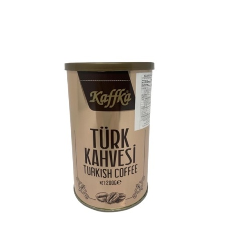 Kaffka Turkish Coffee Can 200 Gr X 12 – Promo – Distributor In New Jersey, Florida - California, USA