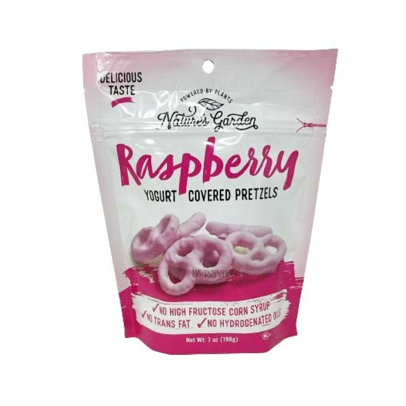 Natures Garden Raspberry Pretzels 7 Oz X 12 – Distributor In New Jersey, Florida - California,