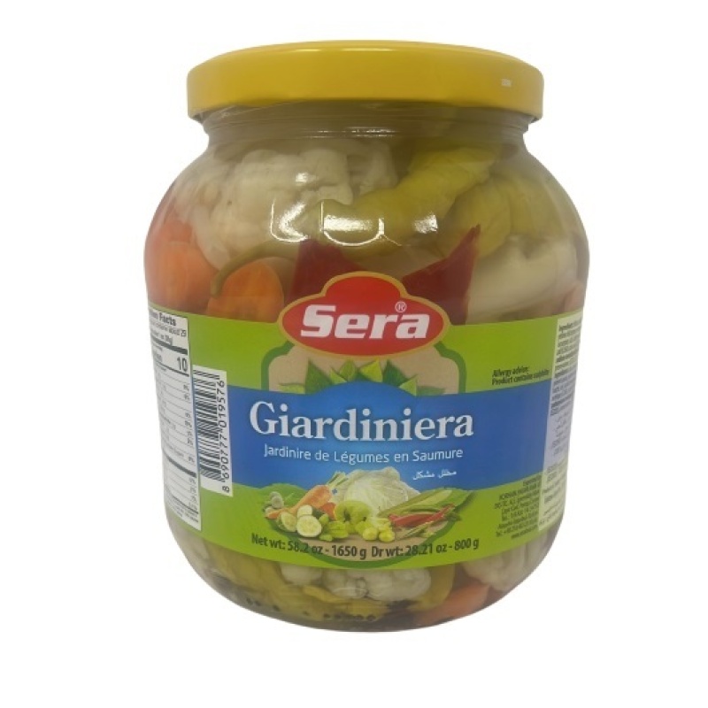 Sera Pickled Giardiniera 1.700Mlx6 – Distributor In New Jersey, Florida - California, USA