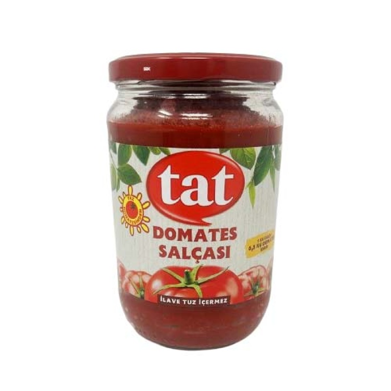 Tat Tomato Paste 720 Mlx12 – Distributor In New Jersey, Florida - California, USA