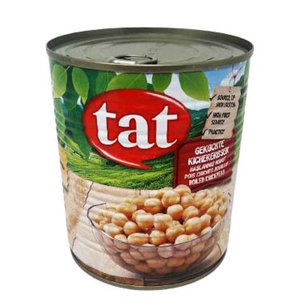 Tat Chickpeas 800 Grx12 – Distributor In New Jersey, Florida - California, USA