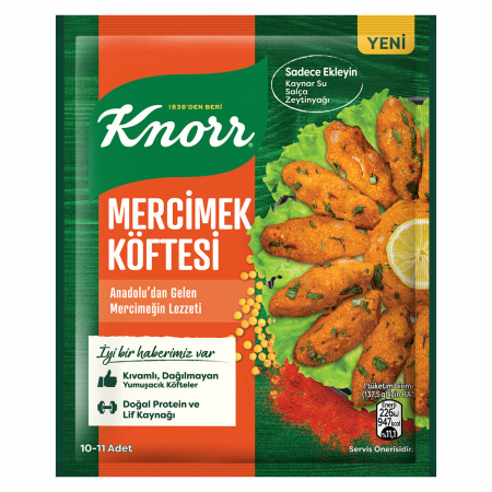 Knorr Lentil Kofte 100Grx12 – Distributor In New Jersey, Florida - California, USA