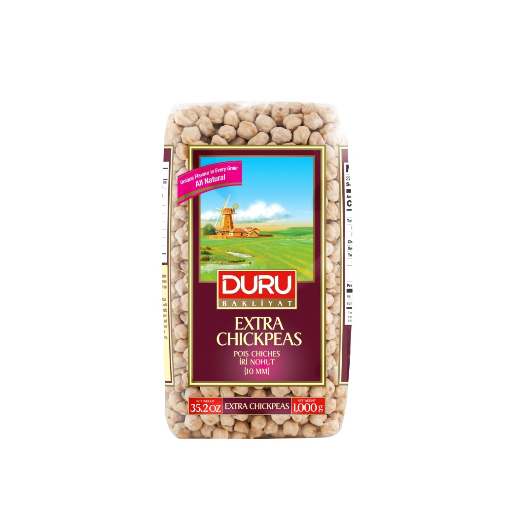 Duru Chickpeas (10-11mm) 1000gx10 – Distributor In New Jersey, Florida - California, USA