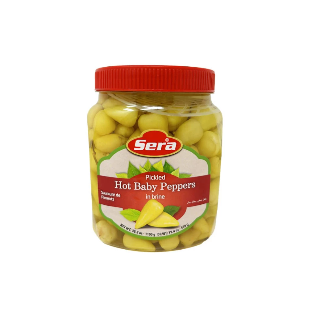 Sera Pickled Hot Baby Peppers 1.240 Mlx6 – Distributor In New Jersey, Florida - California, USA