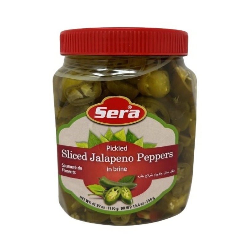 Sera Pickled Jalapeno Peppers 1.240 Mlx6 – Distributor In New Jersey, Florida - California, USA