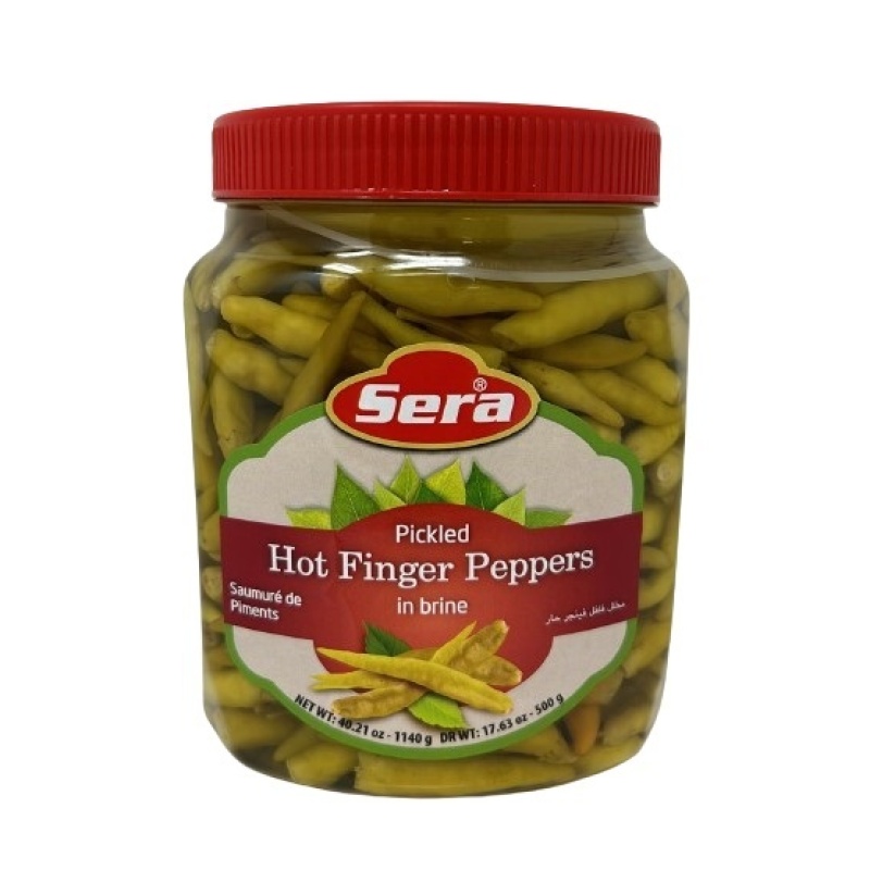 Sera Pickled Hot Thin Peppers 1.240 Mlx6 – Distributor In New Jersey, Florida - California, USA