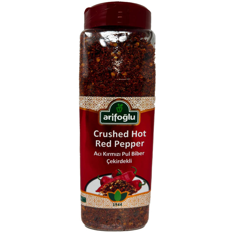 Arifoglu Crushed Red Pepper W Seedy 500GrX12 – Distributor In New Jersey, Florida - California, USA