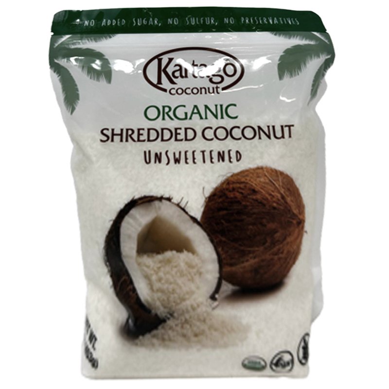 Kartago Organic Shredded Coconut- Unsweetened 1LbsX12 – Distributor In New Jersey, Florida - California, USA