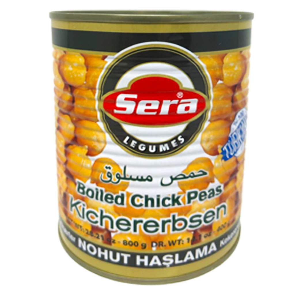 Sera Boiled Chickpeas 400GrX12 – Distributor In New Jersey, Florida - California, USA