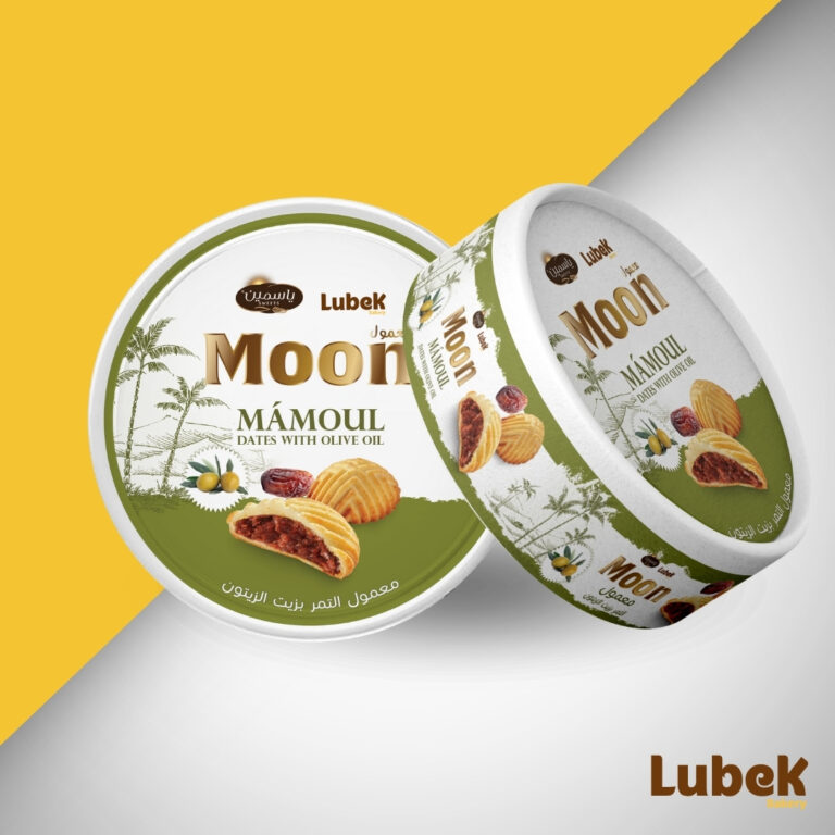 Moon Ma'moul Dates with Olive Oil 500Gr X 8