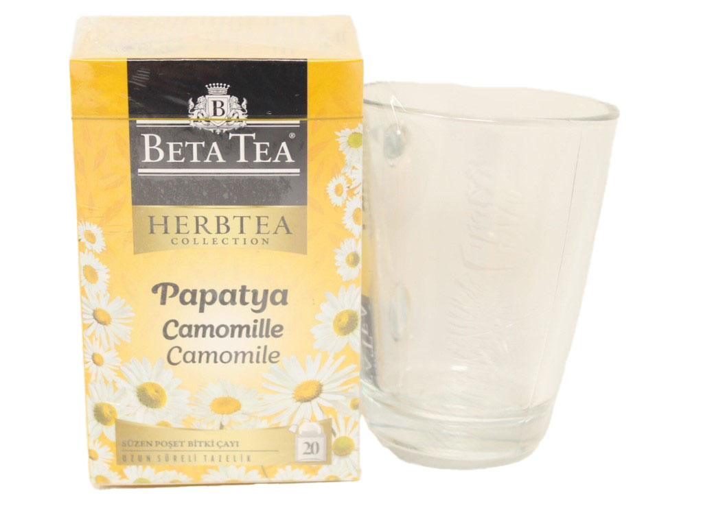 BETA HERBTEA PAPATYA (CHAMOMILE) TEA BAG 20X1.5GRX40