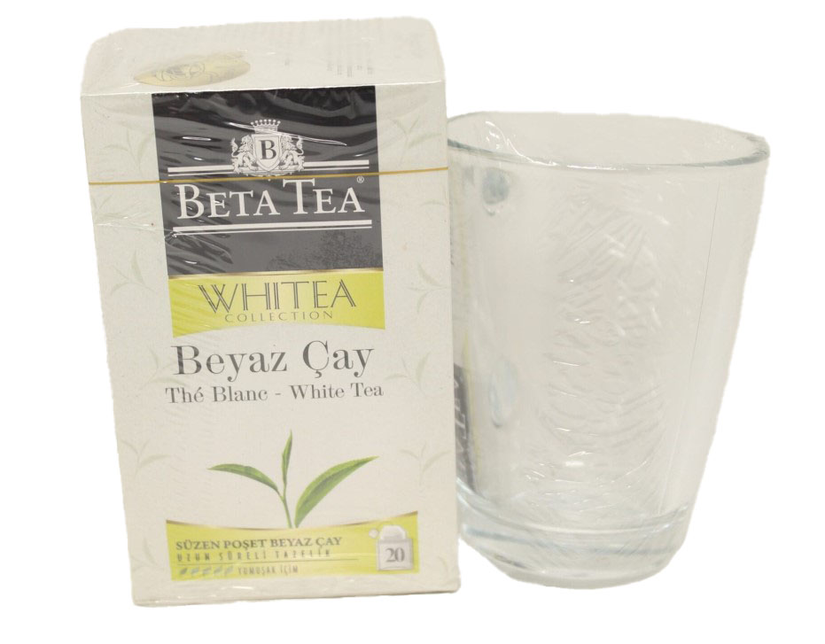 BETA WHITEA WHITE TEA BAG 20X1.2GRX40