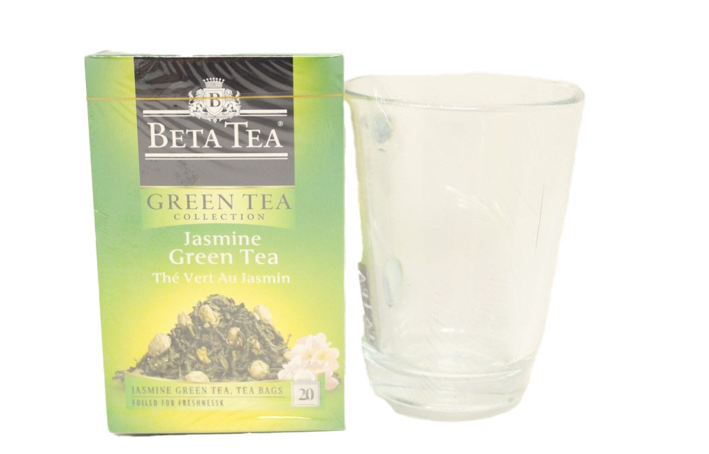 BETA JASMINE GREEN TEA BAG 20X1.5GRX40