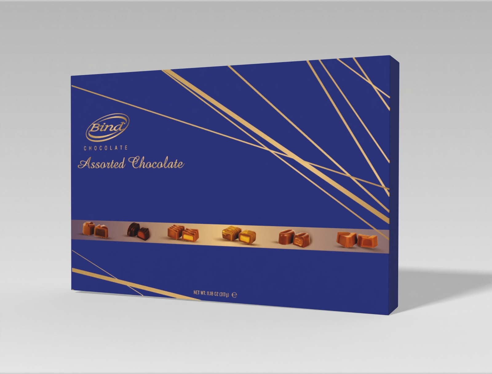 BIND FLAVOUR FILLED ASSORTMENT CHOCOLATE(TUR03) 317GRX6
