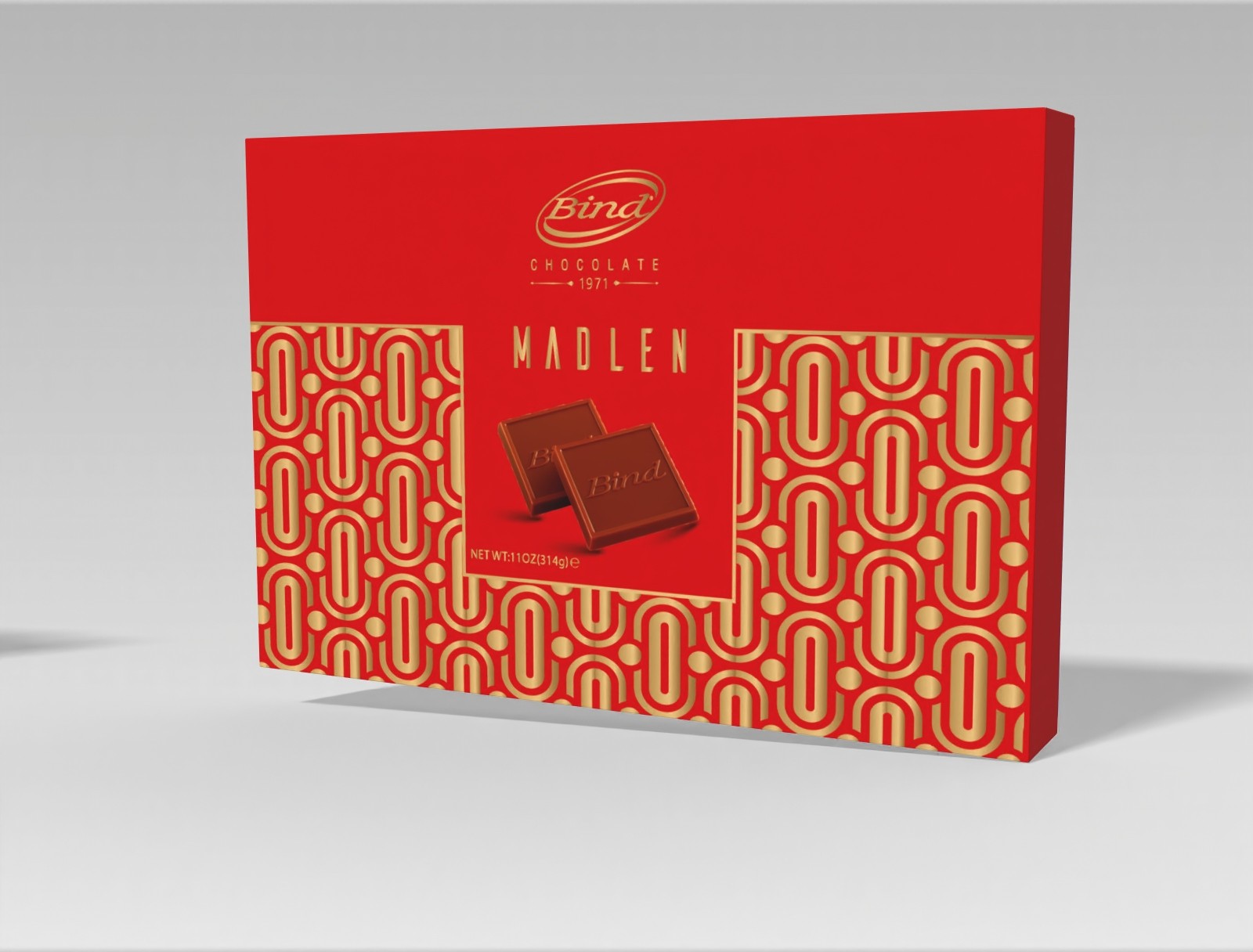 BIND MILK CHOCOLATE MADLEN (TUR01) 314GRX6