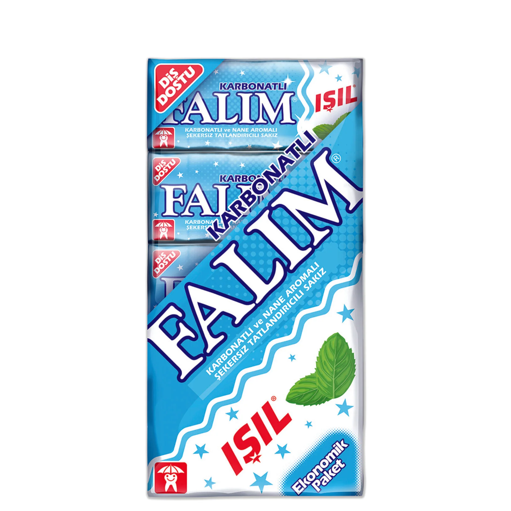 FALIM ISIL MINT GUM 5PK X 100