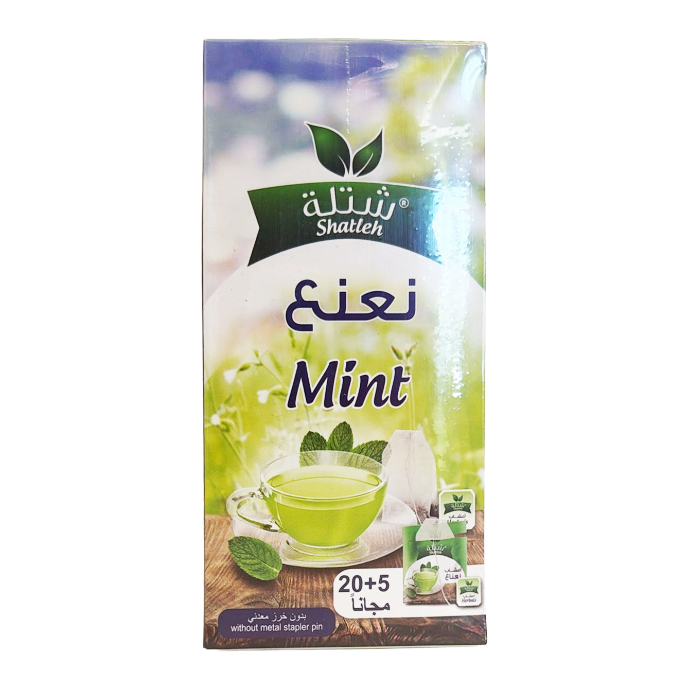 SHATLEH MINT TEA BAG 25×12